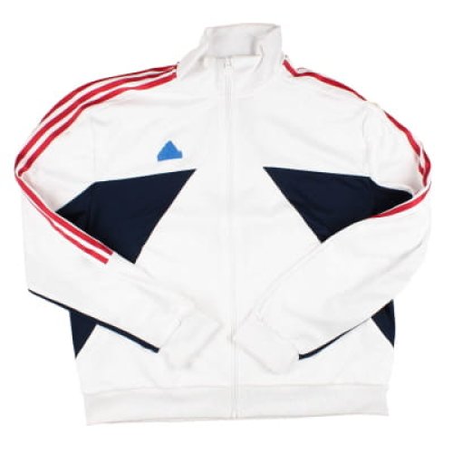 2024-2025 England House of Tiro Track Top (White)