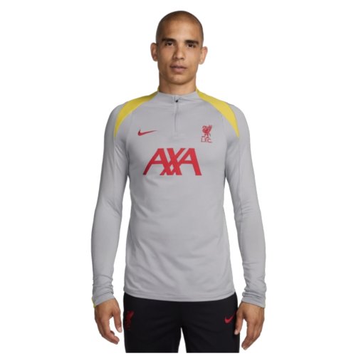 2024-2025 Liverpool Strike Drill Top (Light Grey)