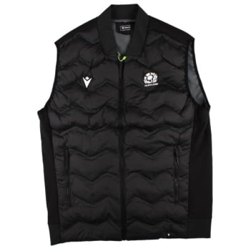 2024-2025 Scotland Rugby Travel Padded Gilet (Navy)