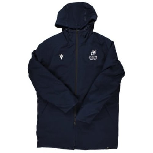 2024-2025 Cardiff Blues Rugby Ath Waterproof Softshell Long Jacket