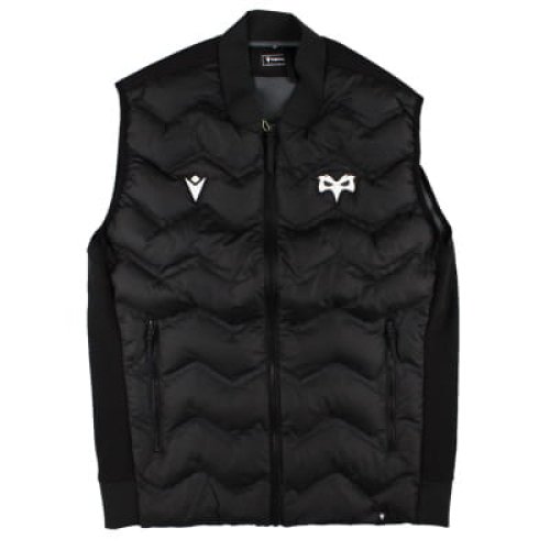 2024-2025 Ospreys Rugby Athletic Gilet (Black)