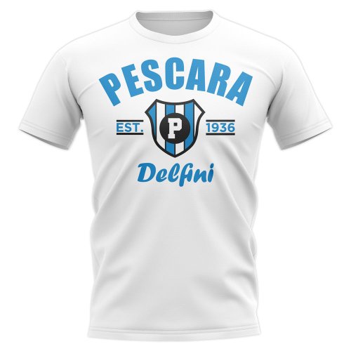 Pescara Established Football T-Shirt (White)