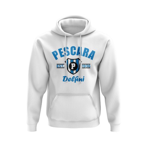 Pescara Established Football Hoody (White)