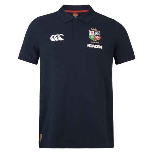 2024-2025 British and Irish Lions Pique Polo Shirt (Navy)