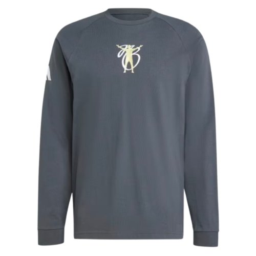 2024-2025 adidas Jude Bellingham Long Sleeve Tee (Grey)