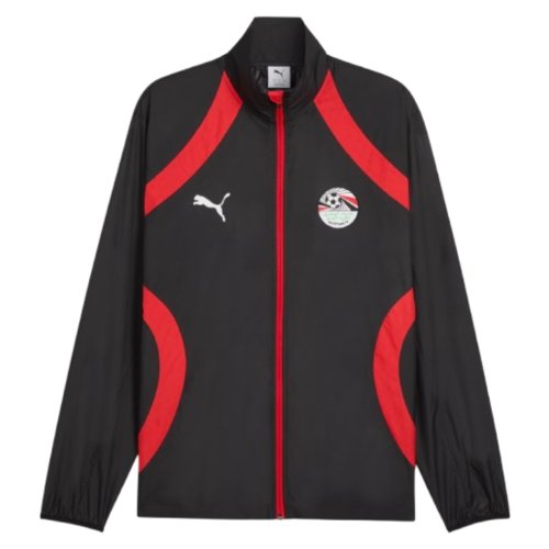 2024-2025 Egypt Prematch Woven Jacket (Black)