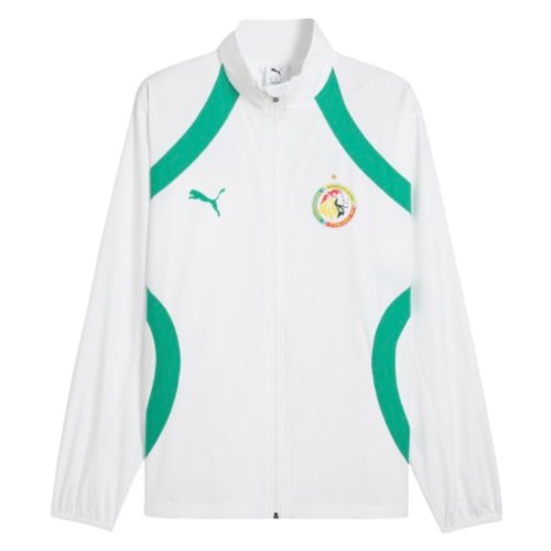 2024-2025 Senegal Prematch Woven Jacket (White)