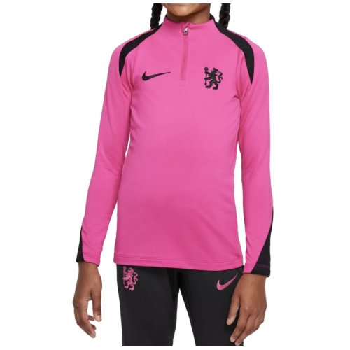 2024-2025 Chelsea Strike Dri-Fit Drill Top (Pink) - Kids