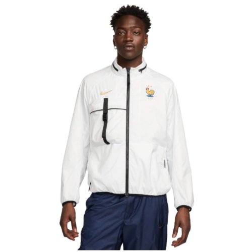 2024-2025 France Football Halo Jacket (White)