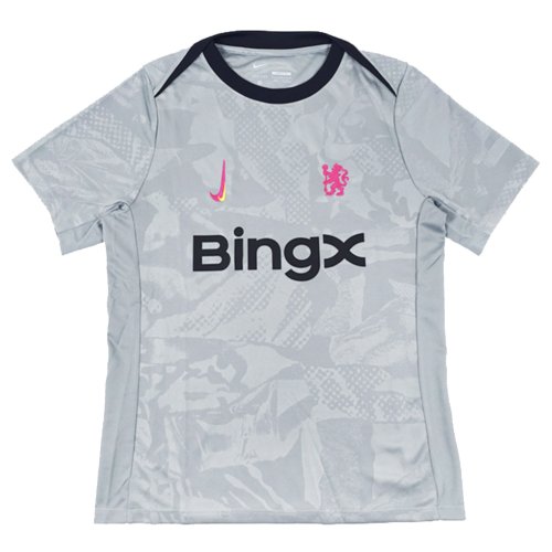 2024-2025 Chelsea Academy Pro Pre-Match Shirt (Grey)