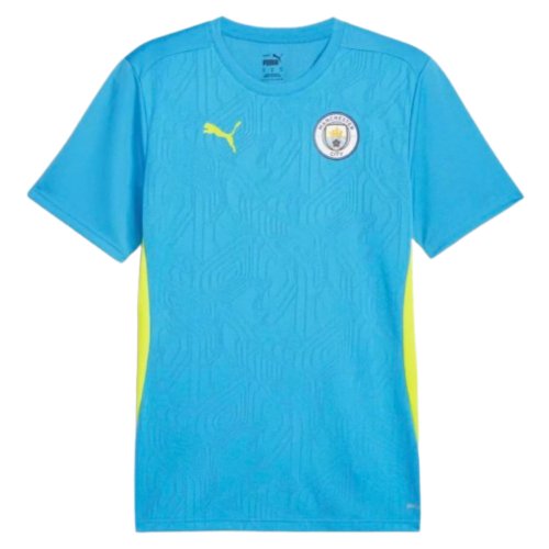 2024-2025 Man City Training Shirt (Magic Blue)