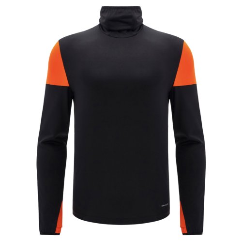 2025 Lamborghini High Neck Top Black/Orange