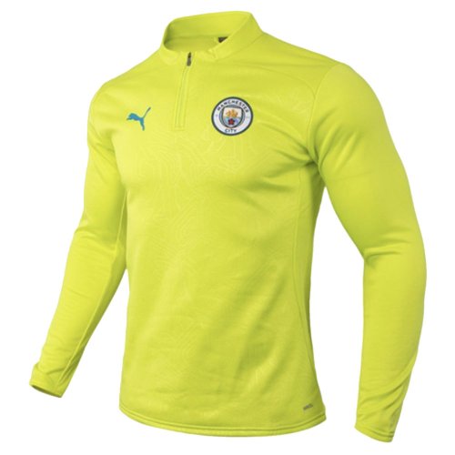 2024-2025 Man City Hybrid Top (Yellow Glow)