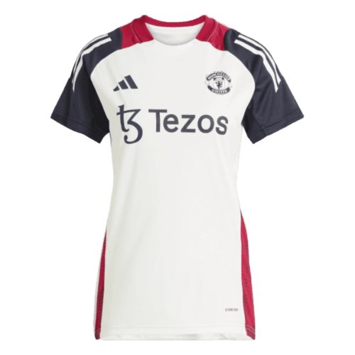 2025 Man Utd Training Jersey (Off White) - Womens