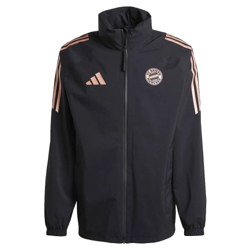 2024-2025 Bayern Munich Rain Jacket (Black)