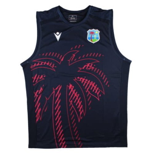 2025 West Indies Cricket Sleeveless Training Jersey (Navy)