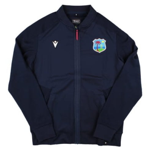 2025 West Indies Cricket Full Zip Tracksuit Jacket (Navy)