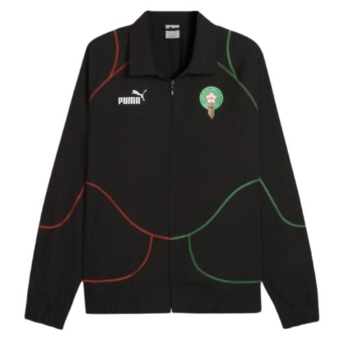 2025-2026 Morocco ftblStatement Track Jacket (Black)