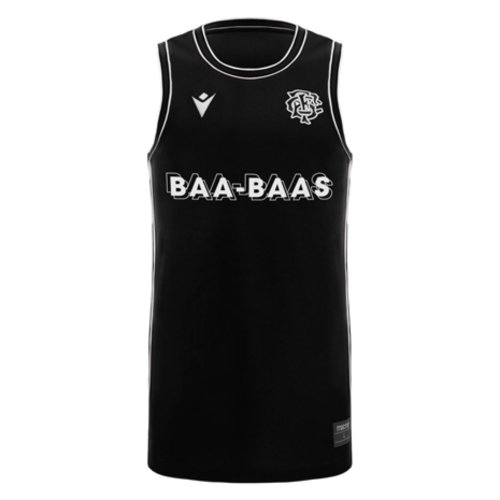 2024-2025 Barbarians Rugby Training Basketball Singlet (Black)