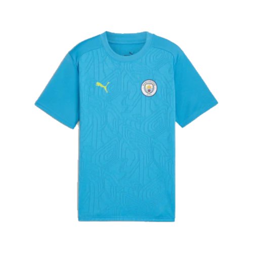 2024-2025 Man City Training Shirt (Magic Blue) - Kids