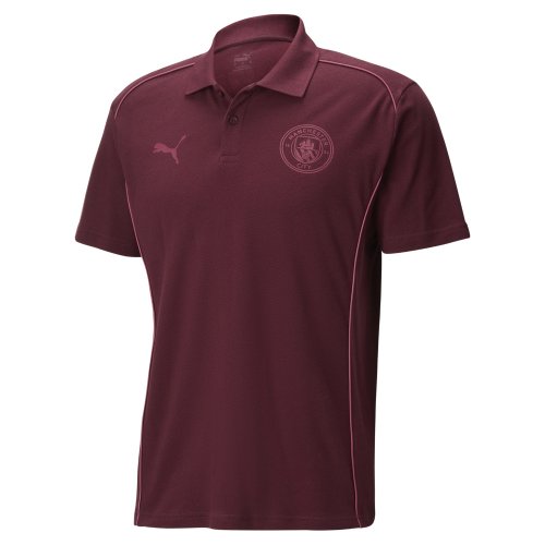 2024-2025 Man City Casuals Polo Shirt (Dark Jasper)