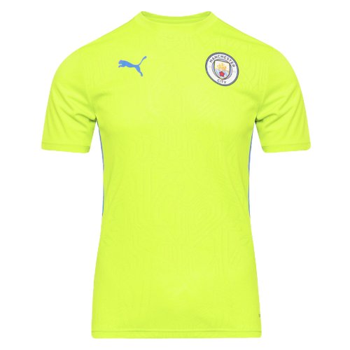 2024-2025 Man City Training Shirt (Yellow Glow) (Nico 14)