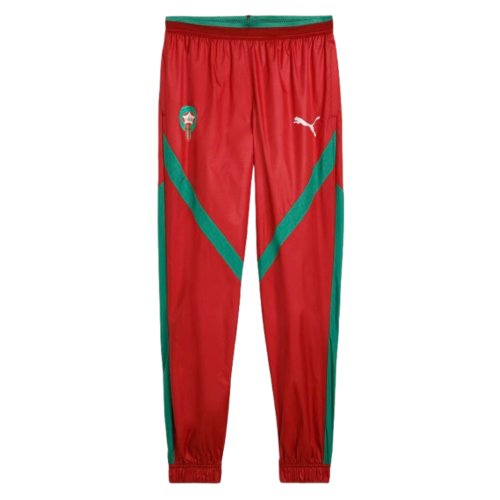 2025-2026 Morocco Pre-Match Pants (Red)