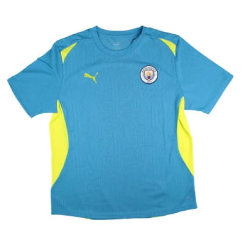 2024-2025 Man City Training Shirt Pro (Blue)