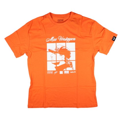 2025 Red Bull Racing Max Verstappen Puzzle T-Shirt (Orange)