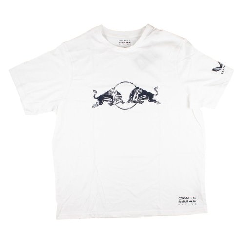 2025 Red Bull Racing Graphic Bull T-Shirt (White)