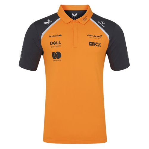 2025 McLaren F1 Team Polo Shirt (Autumn Glory)