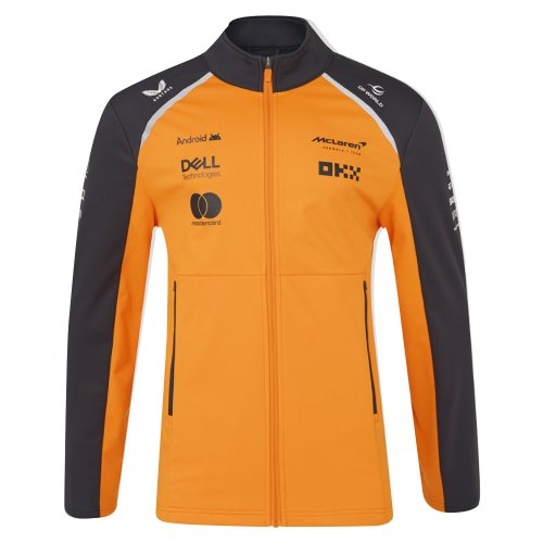 2025 McLaren F1 Team Soft Shell Jacket (Autumn Glory)