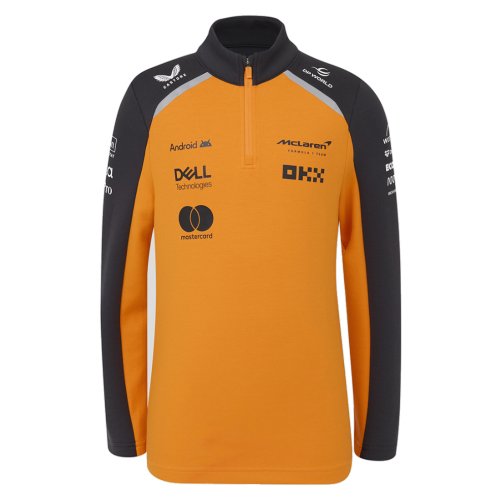 2025 Mclaren F1 Team Quarter Zip (Autumn Glory) - Kids