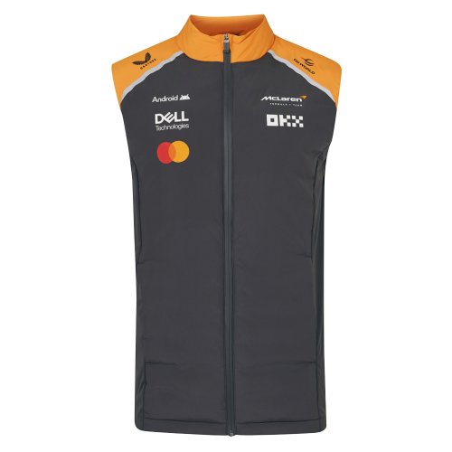 2025 McLaren F1 Team Hybrid Gilet - Phantom