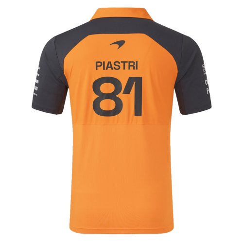 2025 McLaren F1 Team Polo Shirt Oscar Piastri (Autumn Glory/Phantom)