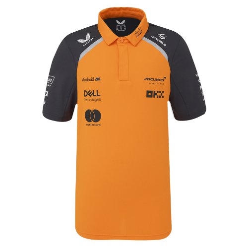 2025 McLaren F1 Team Polo Shirt (Autumn Glory) - Kids