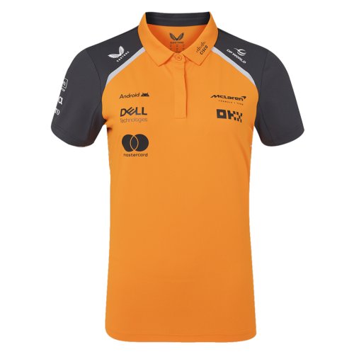 2025 McLaren F1 Team Polo Shirt (Autumn Glory) - Ladies