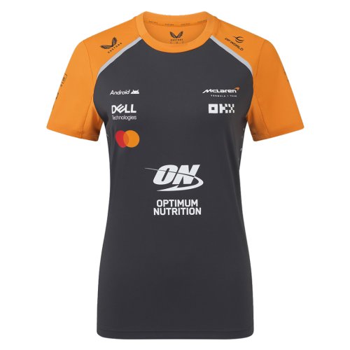 2025 McLaren F1 Team Set Up Tshirt (Phantom) - Womens