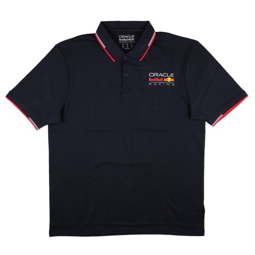 2025 Red Bull Racing Core Polo Full Colour Logo Shirt (Night Sky)
