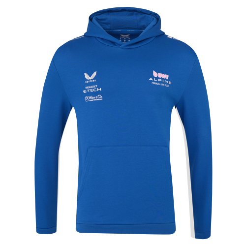 2025 Alpine F1 Pullover Hoodie (Blue)