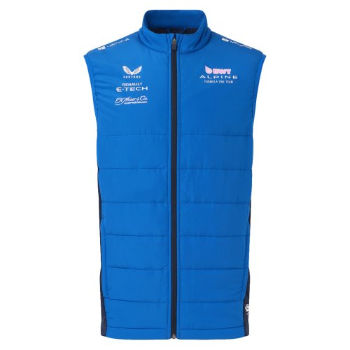 2025 Alpine Racing Hybrid Gilet (Lapis Blue)