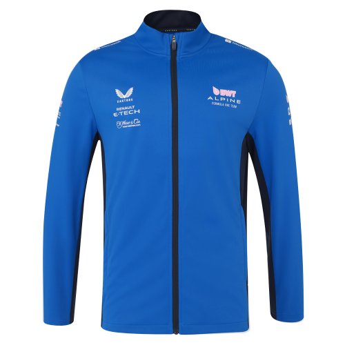 2025 Alpine F1 Soft Shell Jacket (Blue)