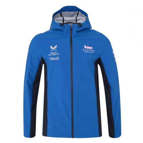 2025 Alpine F1 Water Resistant Jacket (Blue)