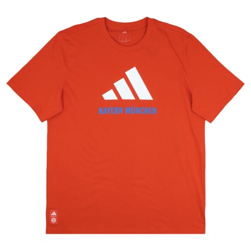 2025-2026 Bayern Munich Seasonal Graphic Tee (Red)