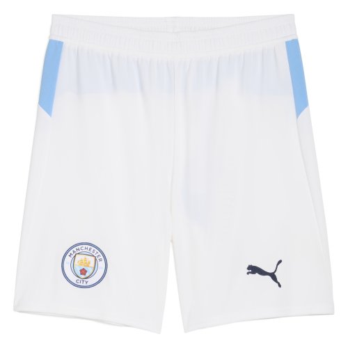 2025-2026 Man City Home Shorts (White)