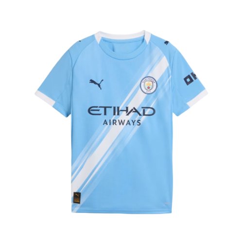 2025-2026 Man City Home Shirt (Kids)