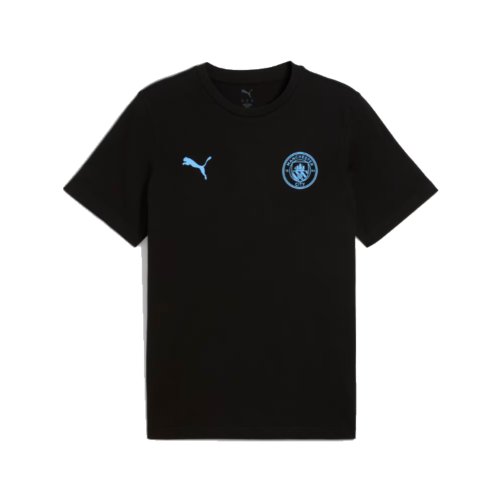 2025-2026 Man City FtblESS Tee (Black)