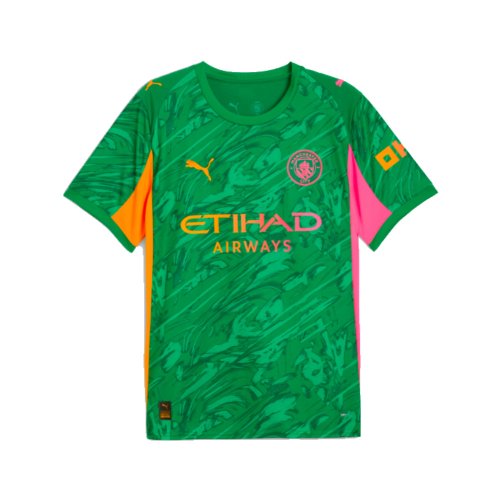 2025-2026 Man City Goalkeeper Away Shirt (Green)