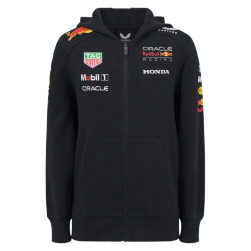 2025-2026 Red Bull Racing Full Zip Hoodie (Kids) - Night Sky