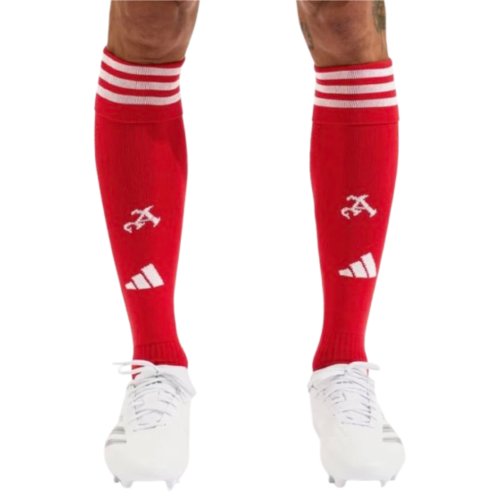 2025-2026 Arsenal Home Socks (Red)